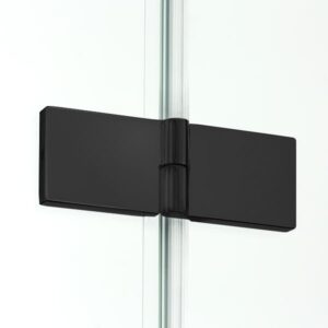 Душевая дверь New Trendy NEW SOLEO BLACK складная L (80×195)