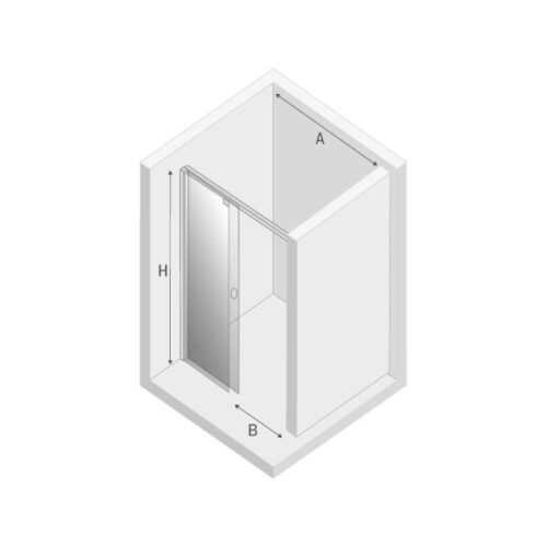 Душевая дверь New Trendy PORTA L (100x200)