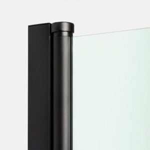 Душевая дверь New TrendyNEW SOLEO BLACK двойные  (70×195)
