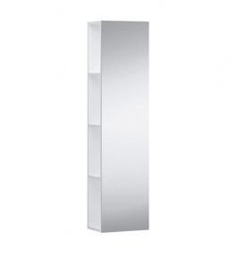 Шкаф средний зеркальный Laufen Kartell By Белый H4081000336311