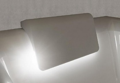 STILL - светодиоды и подголовник с линзой слева