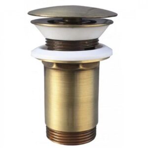 Донний клапан для умивальника Rav Slezak MD0484SM бронзовий